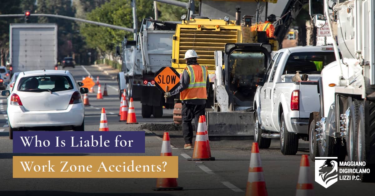 Who Can I Sue for an Accident in a Work Zone? | Fort Lee, NJ