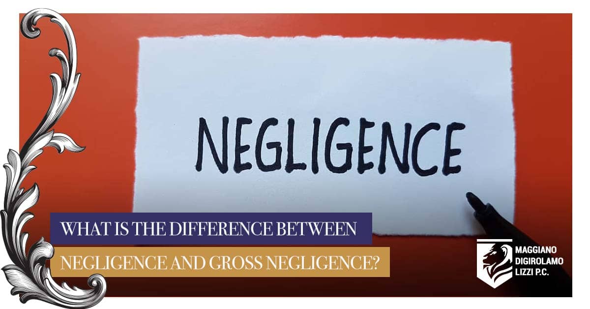 Negligence & Gross Negligence: Legal Distinctions & Examples